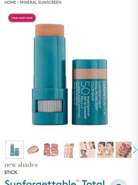 Sunforgettable Total Protection Brush-On Sunscreen Stick SPF 50 – GLOW